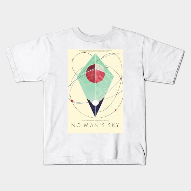 no mans sky Kids T-Shirt by ilvms